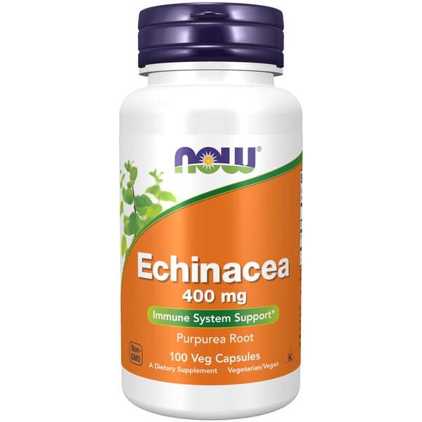 Now Echinacea 400 Mg 100 Veg Capsules