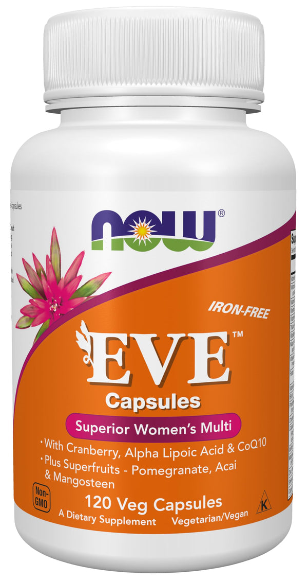 Now Eve Women'S Multiple Vitamin 120 Veg Capsules