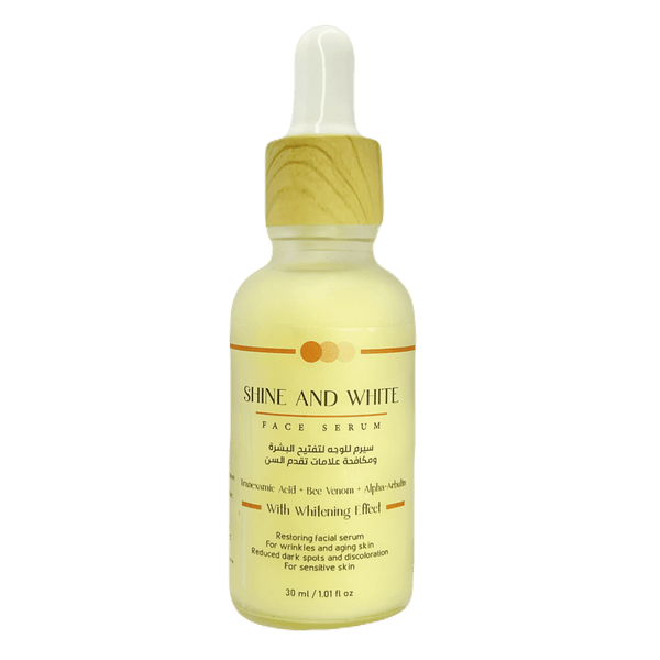 Shine and White face serum