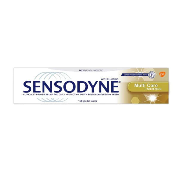 Sensodyne Multicare + Whitening Toothpaste 20 Ml