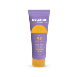 Melatime sunscreen gel matte finish 50gm